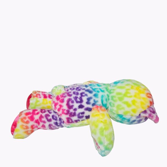 Build A Bear Leopard Print Rainbow 17 Inch Teddy Plush Stuffed Animal Toy - Picture 3 of 8